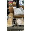 Image 2 : SHELF OF ASSORTED ITEMS INCLUDING; BED BELL, HOME DECOR, BOTTLE CAPS, BATTERY CHARGER & MORE