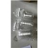 Image 2 : 2 CASES OF CLEAR PLASTIC WEDDING DECOR