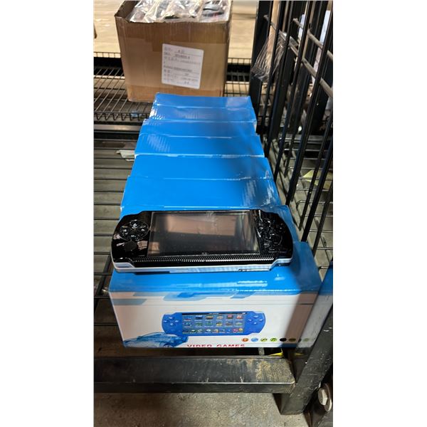 (9) HANDHELD VIDEO GAME CONSOLES