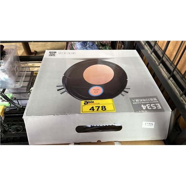 ES34 ROBOT VACUUM CLEANER