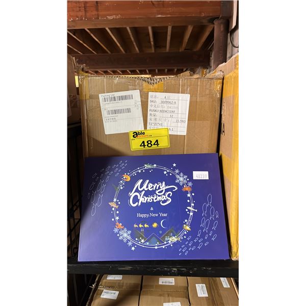 CASE OF MERRY CHRISTMAS & HAPPY NEW YEAR FISHING LURE SETS