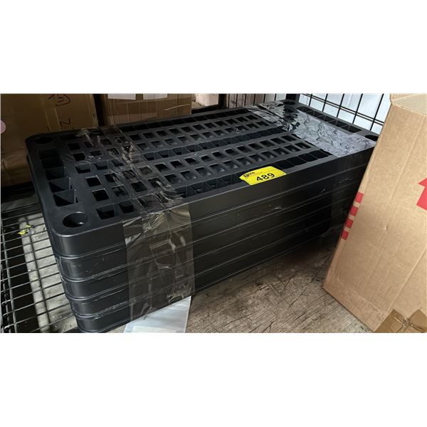 5-TIER RESIN SHELVING UNIT