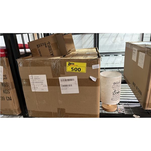 CASE OF DESK LAMPS