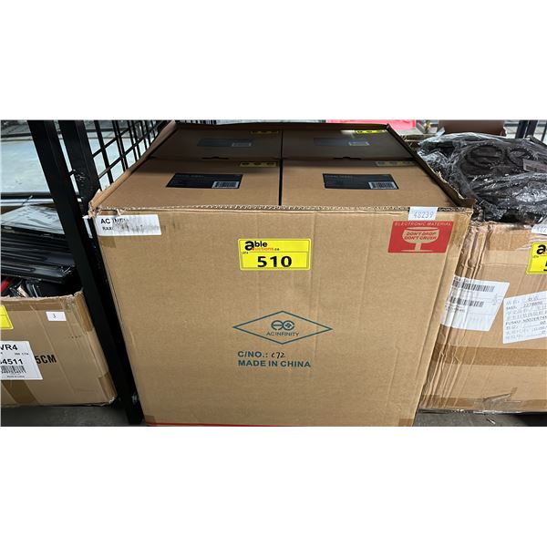 CASE OF (8) RAXIAL ROOF FAN FOR INLINE DUCT