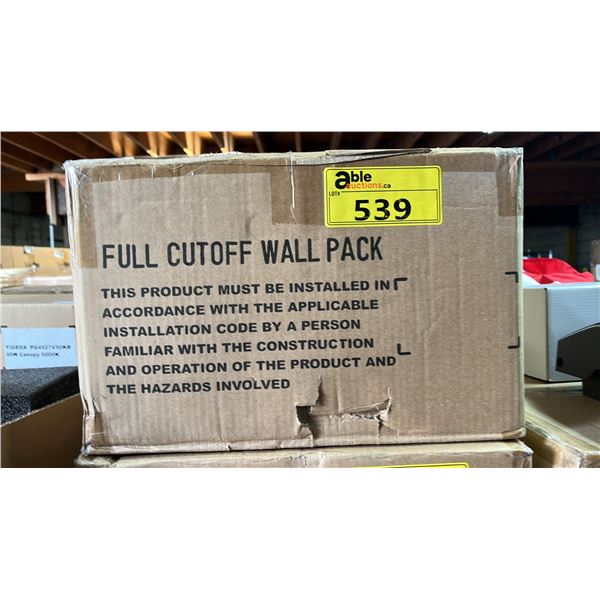 CASE OF YIGEDA 5000K WALL PACK LIGHTS