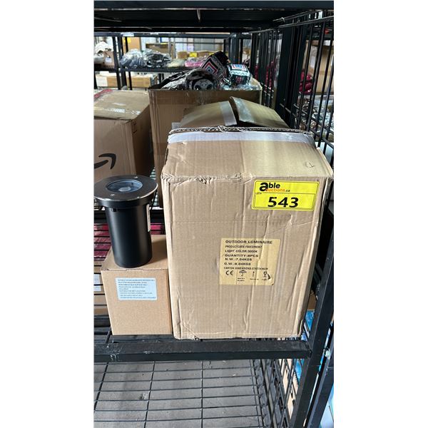 (2) CASES OF OUTDOOR LUMINAIRE 3000K IN-GROUND LED LIGHTS