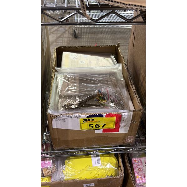 CASE OF HEAT SHRINK PLASTIC GIFT SETS