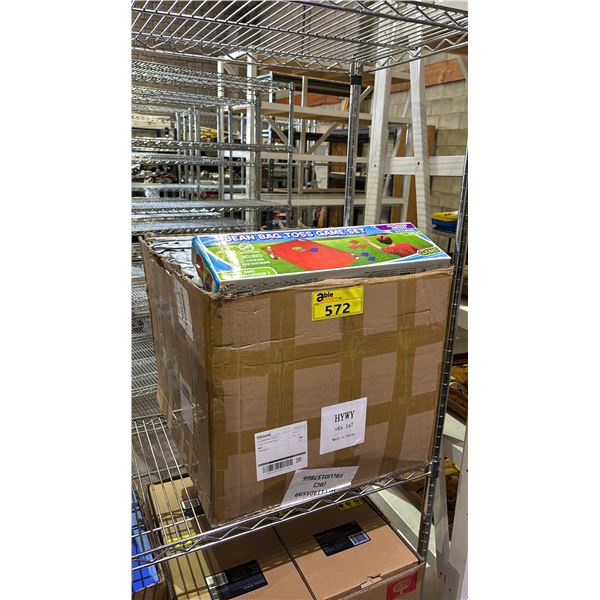 CASE OF BEAN BAG TOSS GAME SETS