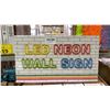 Image 2 : CASE OF LED NEON WALL SIGNS