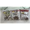 Image 1 : (3) BAGS OF ASSORTED COINS & US BILLS
