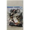 Image 2 : BAG OF ASSORTED FASHION JEWELRY: SOME STERLING SILVER