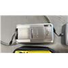 Image 2 : SONY CYBERSHOT CAMERA WITH CASE & (3) ASSORTED CANON POWERSHOT CAMERAS