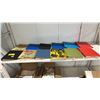 Image 1 : SHELF OF ASSORTED BINDERS OF STAMPS