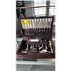Image 1 : NORTHUMBRIA STERLING SILVER CUTLERY SET WITH CASE