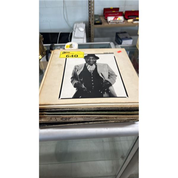 STACK OF ASSORTED LP RECORDS