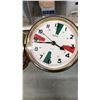 Image 2 : BRASS WALL CLOCK & BRASS BAROMETER