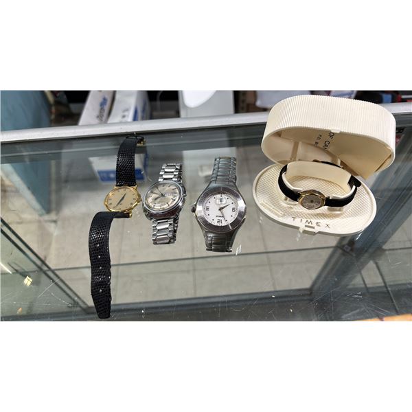 (4) ASSORTED VINTAGE WATCHES