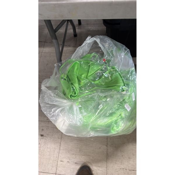 *NEW* BAG OF 23 SMALL, 23 MEDIUM & 25 LARGE LIME GREEN BIKINIS