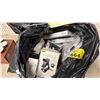 Image 1 : BAG OF CAR CELL PHONE MOUNTS, CELL PHONE CASE, UNIVERSAL TRAVEL PLUG ADAPTERS & MORE