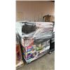 Image 3 : PALLET OF ASSORTED HOUSEHOLD GOODS: VACUUMS, LUGGAGE, CANON PRINTER, SOCCER TRAINER & MORE