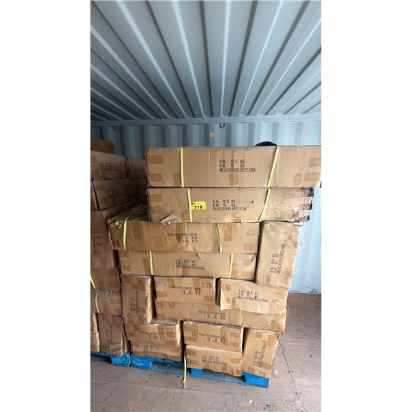 PALLET OF CHAIRS WITH METAL LEGS & BACKS