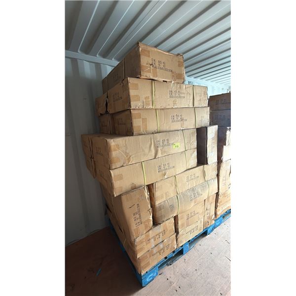 PALLET OF CHAIRS WITH METAL LEGS & BACKS