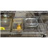 Image 3 : SHELF OF GLASS CASSEROLE DISHES, TURKISH COFFEEPOT, & MORE