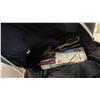 Image 5 : BAG WITH LIMB LOPPER, AXE, WALLETS, NIKON FILM CAMERA & MORE