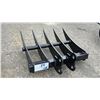 Image 3 : *NEW* AGT INDUSTRIAL MINI SKID STEER 500MM RAKE ATTACHMENT 12EX-PZ20