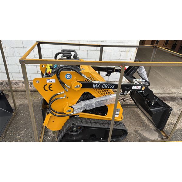 *NEW* AGT INDUSTRIAL MX-CRT23 MINI SKID STEER LOADER WITH KEYS & REPAIR TOOLBOX - 690KG LOAD