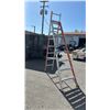 Image 2 : ALL RIGHT ALUMINUM MULTI-WAY 8' STEP LADDER