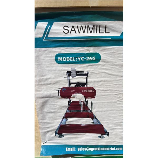 *NEW* AGT INDUSTRIAL YC-26G GAS POWERED SAWMILL -