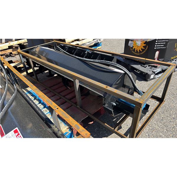 *NEW* MOWER KING ECSSTR072 MINI SKID STEER LOADER HYDRAULIC TILLER ATTACHMENT