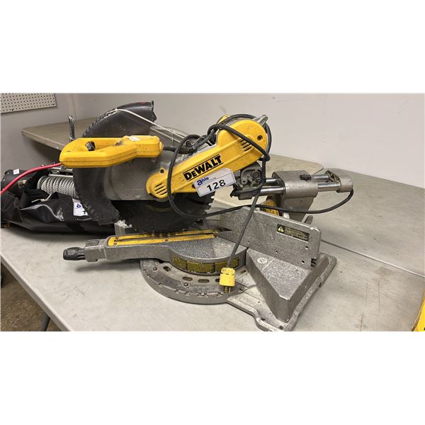 DEWALT SLIDING DUAL-BEVEL MITER SAW