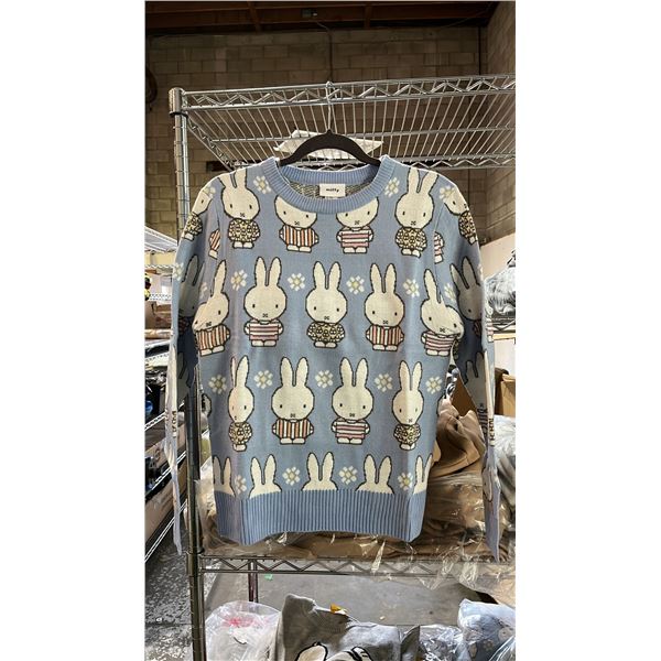 *NEW WITH TAGS (15) MIFFY CREW NECK SWEATERS: ASSORTED SIZES