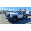 Image 2 : 2012 FORD F-450, SUPER DUTY, 2DR EXT CAB FLAT DECK, WHITE, VIN 1FD0X4HY1CEA04333,