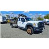 Image 4 : 2012 FORD F-450, SUPER DUTY, 2DR EXT CAB FLAT DECK, WHITE, VIN 1FD0X4HY1CEA04333,