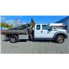 Image 5 : 2012 FORD F-450, SUPER DUTY, 2DR EXT CAB FLAT DECK, WHITE, VIN 1FD0X4HY1CEA04333,