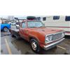 Image 4 : 1974 DODGE D30 ADVENTURER SE, 2DR FLAT DECK PICKUP, BROWN, VIN D31BD4S057906,,