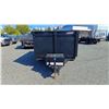 Image 3 : 2007 PACE AMERICAN BOX TRAILER, BLACK, VIN 4P2FB10287U081945,