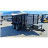 Image 4 : 2007 PACE AMERICAN BOX TRAILER, BLACK, VIN 4P2FB10287U081945,