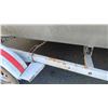 Image 11 : COBRA STYLE ALUMINUM WELDED SPEED BOAT WITH BOAT TRAILER, SILVER,
