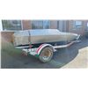 Image 3 : COBRA STYLE ALUMINUM WELDED SPEED BOAT WITH BOAT TRAILER, SILVER,