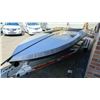 Image 5 : COBRA STYLE ALUMINUM WELDED SPEED BOAT WITH BOAT TRAILER, SILVER,