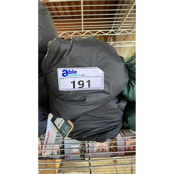 *NEW WITH TAGS* (2) TENTREE PRIMALOFT  RELAXED FIT BLACK JACKETS: SIZE XXL