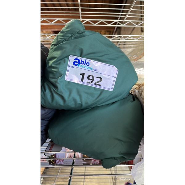 *NEW WITH TAGS* (2) TENTREE PRIMALOFT RELAXED FIT GREEN JACKETS: SIZE L
