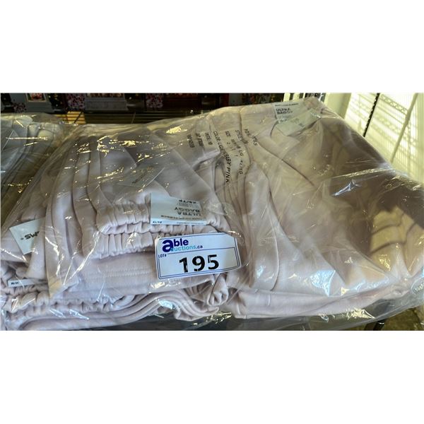 *NEW WITH TAGS* (8) PAIRS OF SWS LUXE FLEECE ULTRA BAGGY JOGGING PAINTS: ASSORTED SIZES