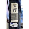 Image 2 : YO GORILLA MATS PREMIUM LARGE BLACK YOGA MAT: 9' X 6' X 8MM