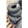 Image 1 : *NEW* (4) ASSORTED ATV TIRES: **$6.50 PER TIRE ECO LEVY FEE WILL BE CHARGED**