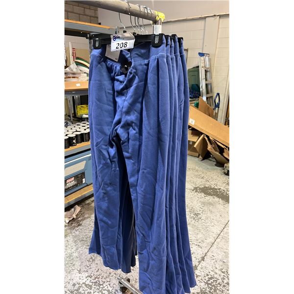 *NEW WITH TAGS & SECURITY TAGS* (6) PAIRS OF BLUE AEROPOSTALE FLARE LEG JOGGING PANTS: ASSTD. SIZES